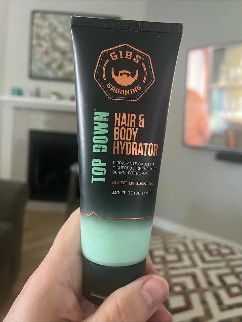 Top Down Gibs Grooming Hair & Body Hydrator – Mint Green